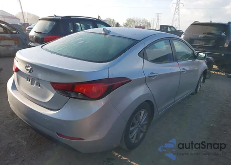 2015 Hyundai Elantra Se z USA, uszkodzony, nr VIN 5NPDH4AE9FH554550